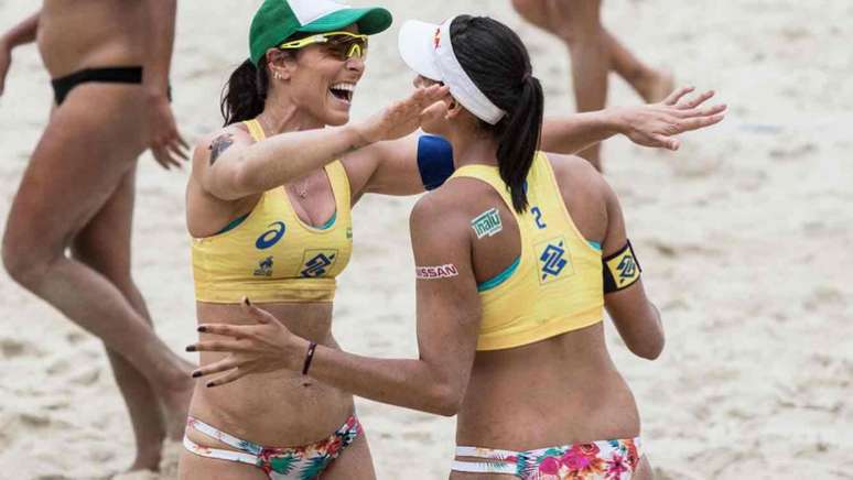 Quatro duplas brasileiras avançam para as quartas de final Daniel Zappe/MPIX/CBV