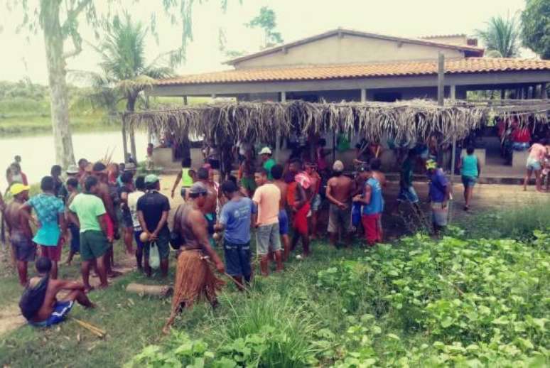 O ataque ocorreu no Povoado das Bahias. área de etnia gamela