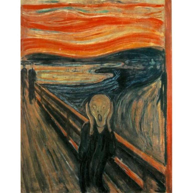 Pensava-se que obra de Munch refletia efeitos de uma erupção