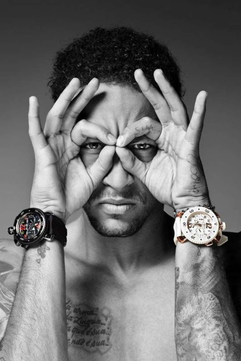 Neymar é o novo garoto-propaganda da marca italiana de relógios GaGà Milano