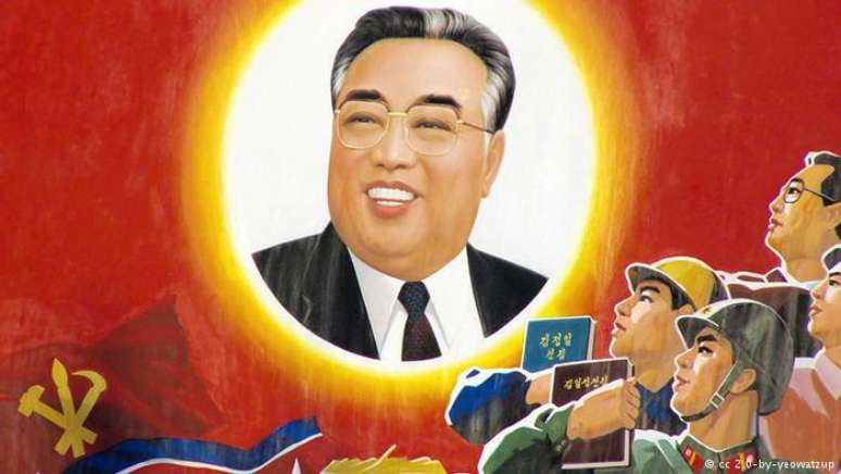 Kim Il-sung era o líder da Coreia do Norte durante a primeira crise, em 1994