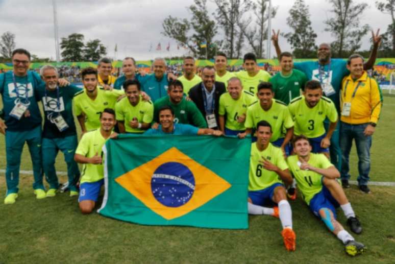 Seleção Brasileira conquistou o bronze nas Paralimpíadas Rio-2016 Marcelo Regua/MPIX/CPB