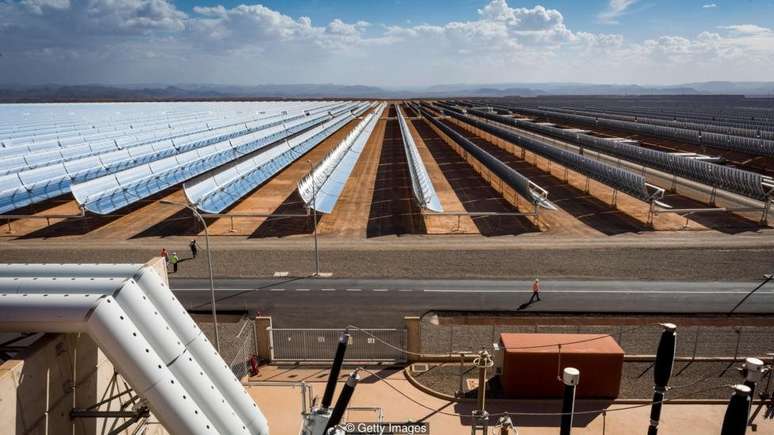 A quantidade de sol da África pode tornar o continente um exportador de energia solar no futuro