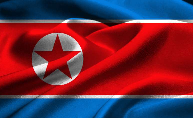 Bandeira Coreia do Norte