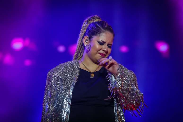 Marília Mendonça brilhou na Festa das Patroas, na Arena Anhembi, nesse domingo (7), em São Paulo.