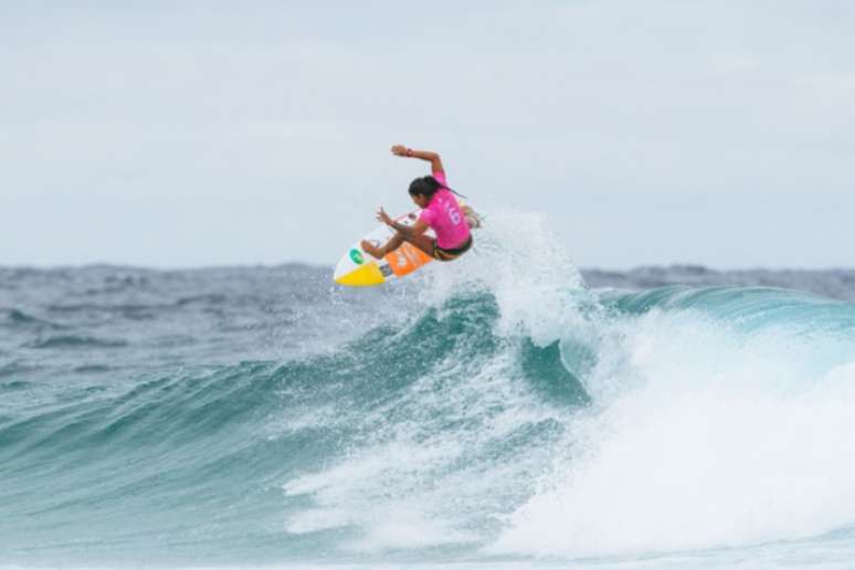 Silvana Lima é a única brasileira na elite do surfe mundial (WSL / Ed Sloane)