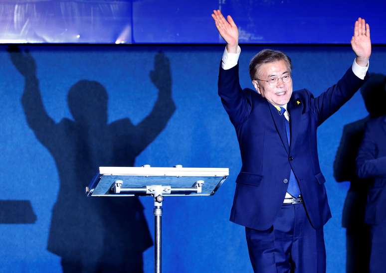 O candidato liberal Moon Jae-in é o novo presidente da Coreia do Sul.