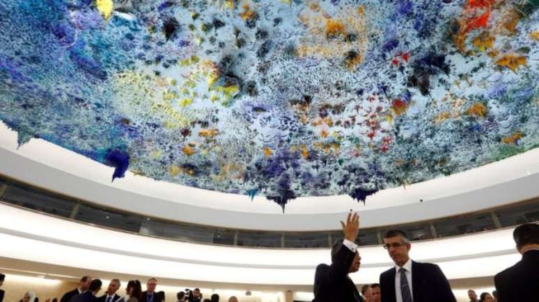 Sessão do Conselho de Direitos Humanos da ONU em Genebra; Brasil foi cobrado durante Revisão Periódica Universal
