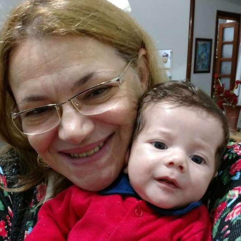 Matheus, de três meses, ficou 14 dias internado na UTI em São Paulo por causa do VSR; a maioria das crianças se recupera da doença sem necessidade de internação, segundo médicos