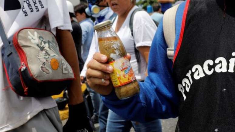 Invenção foi usada em protestos contra o governo de Nicolás Maduro na quarta-feira