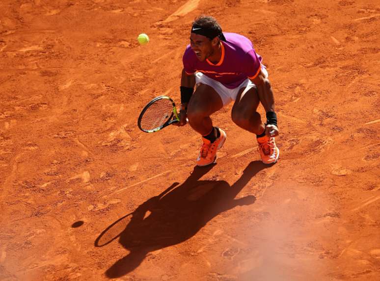 Rafael Nadal vibra com vitória