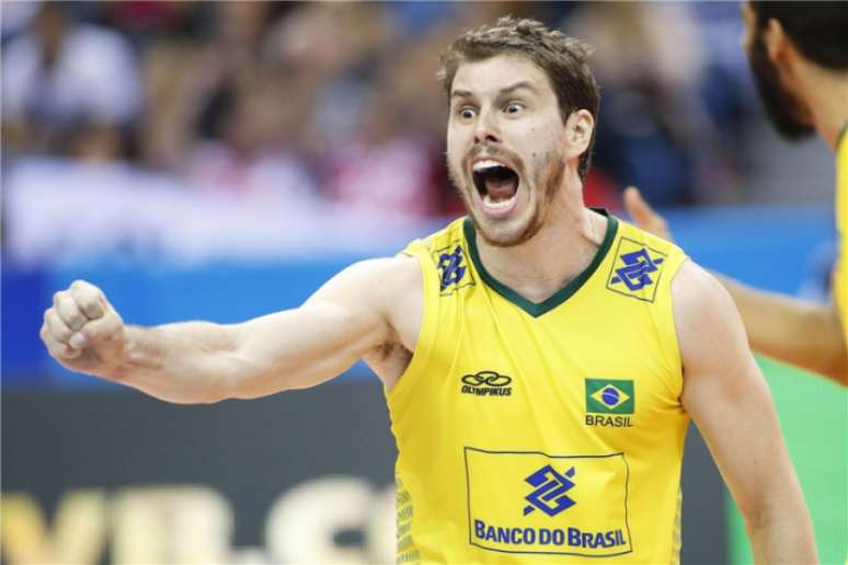 Bruninho é um dos campeões olímpicos que seguirão na Seleção rumo a Tóquio-2020 (Foto: Divulgação/FIVB)