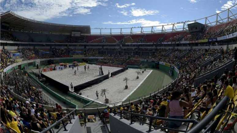 Arena de tênis do Parque Olímpico recebe, novamente, um torneio de vôlei de praia Divulgação