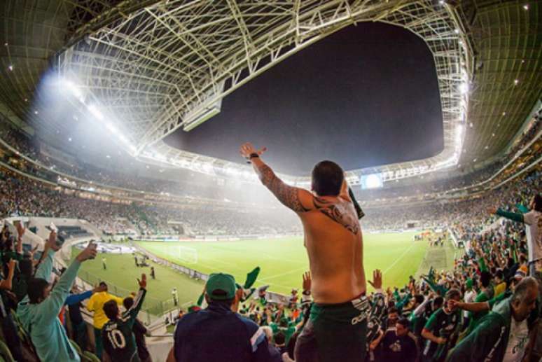 Torcida deve comparecer em peso para apoiar o time no jogo que vale vaga nas oitavas (foto: Divulgação/Palmeiras)