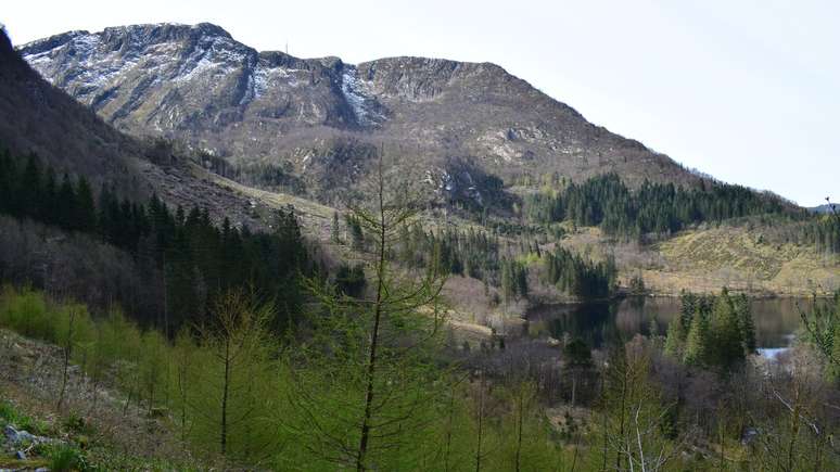 O vale Isdalen fica a uma curta distância de carro na costa oeste de Bergen