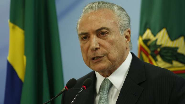 'Não vou renunciar', disse Temer em pronunciamento na noite de quinta-feira