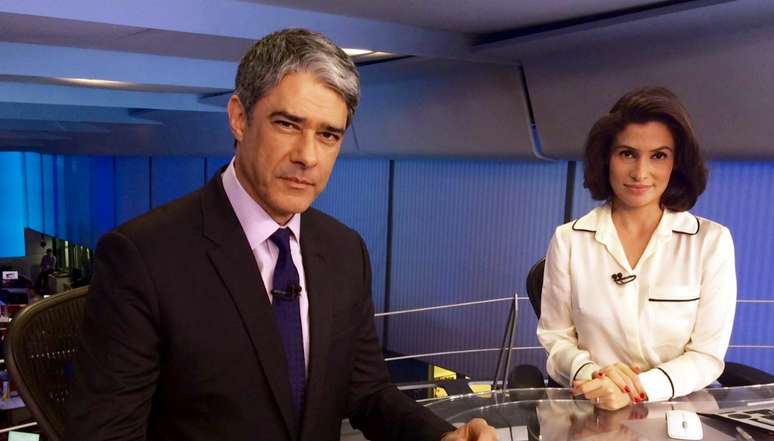 William Bonner e Renata Vasconcellos: contundência do ‘JN’ contra Temer surpreende os anti-Globo.