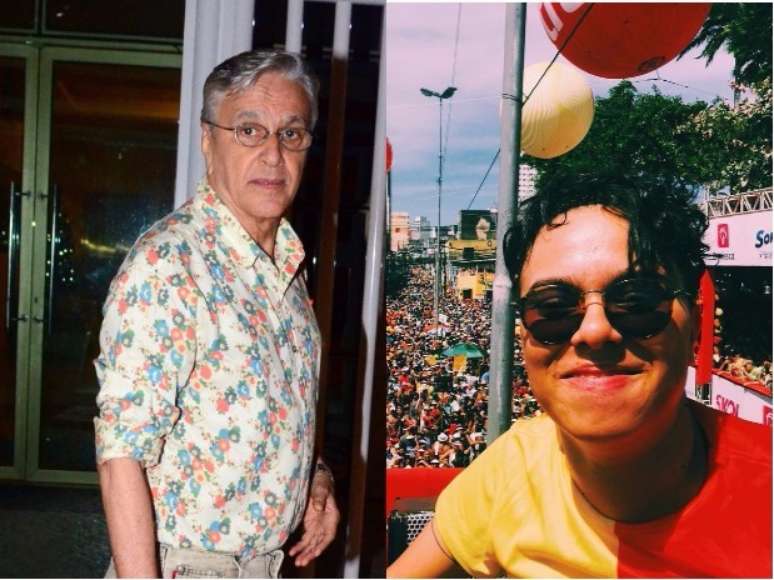 Caetano Veloso e Maria Gadú estiveram na manifestação