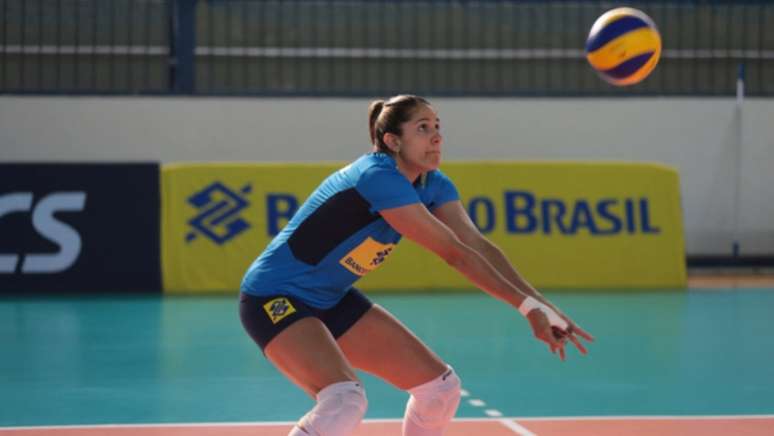 Natália estreou como capitã da Seleção Brasileira Alex Silva/MPIX/CBV