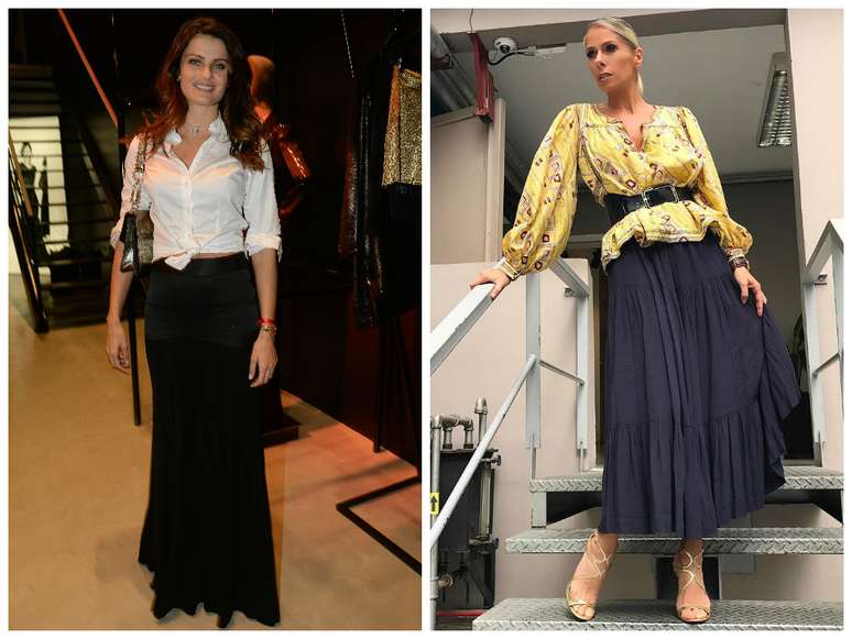 Isabeli Fontana e Adriana Galisteu