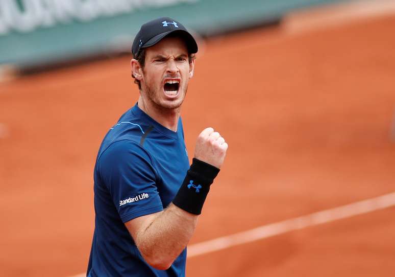 Andy Murray passou para as oitavas de final na França