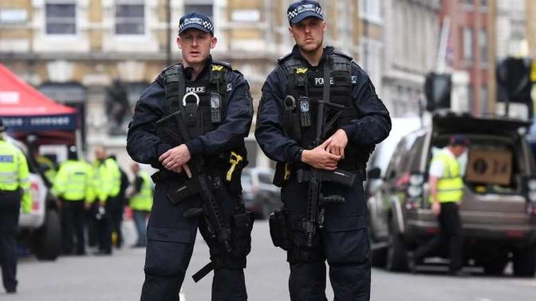Polícia em Londres