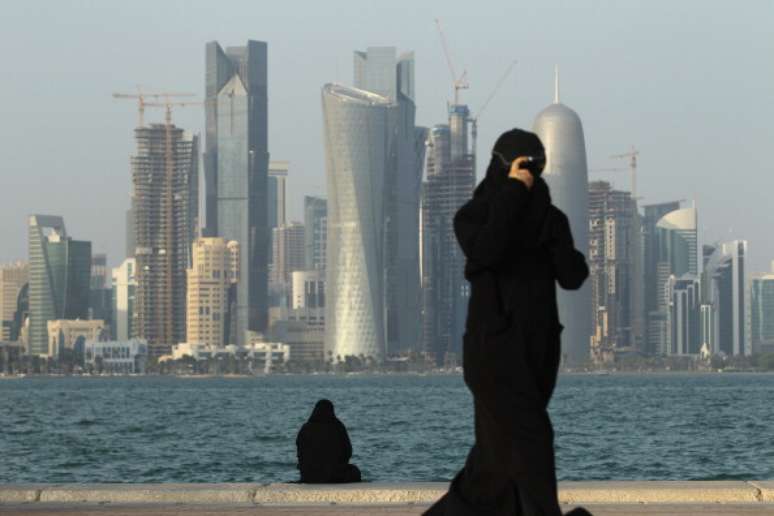 Foto de aquivo de 2011 mostra construções imponentes da cidade de Doha, no Catar