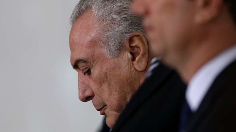 Michel Temer em foto de 31 de maio