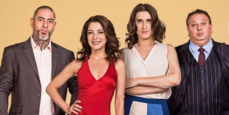 Henrique Fogaça, Ana Paula Padrão, Paola Carosella e Erick Jacquin: personagens irresistíveis de uma novela gastronômica