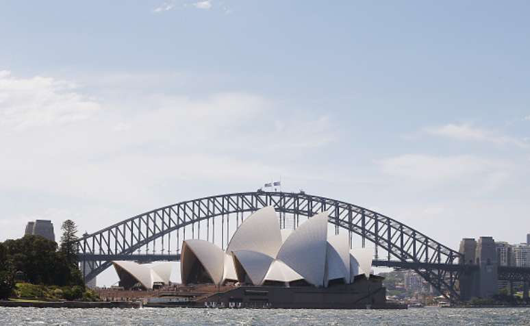 Sydney, a maior cidade australiana, reflete a prosperidade do país. 