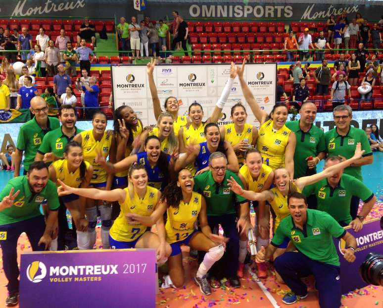 Seleção Brasileira fatura o título do torneio, em Montreal
