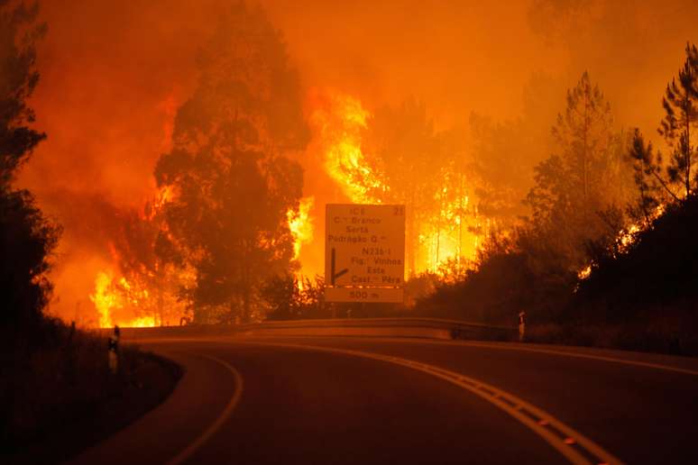 Incêndio em Portugal