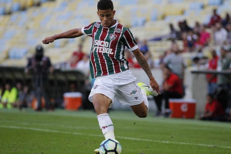 Mascarenhas, de 18 anos, estreou no Fluminense neste domingo (Foto: Lucas Merçon/Fluminense F.C.)