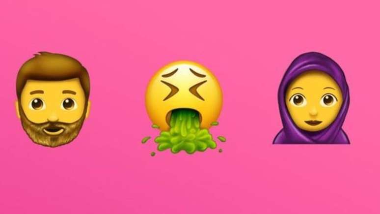 Novos emojis devem ficar disponíveis em breve nos celulares de todo o mundo