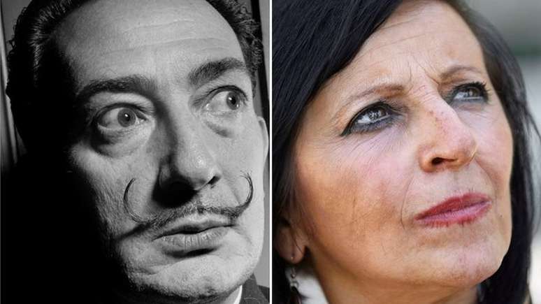 Salvador Dalí e Maria Pilar Abel Martínez