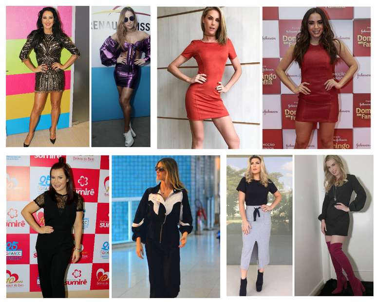 Looks das famosas na semana (Fotos: AgNews/Reprodução/Instagram)