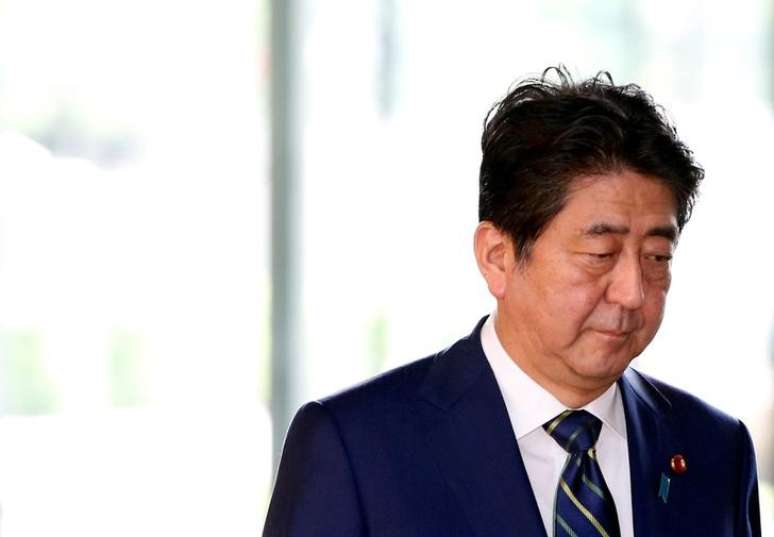 Primeiro-ministro do Japão, Shinzo Abe, em Tóquio. 03/07/2017 REUTERS/Kim Kyung-Hoon