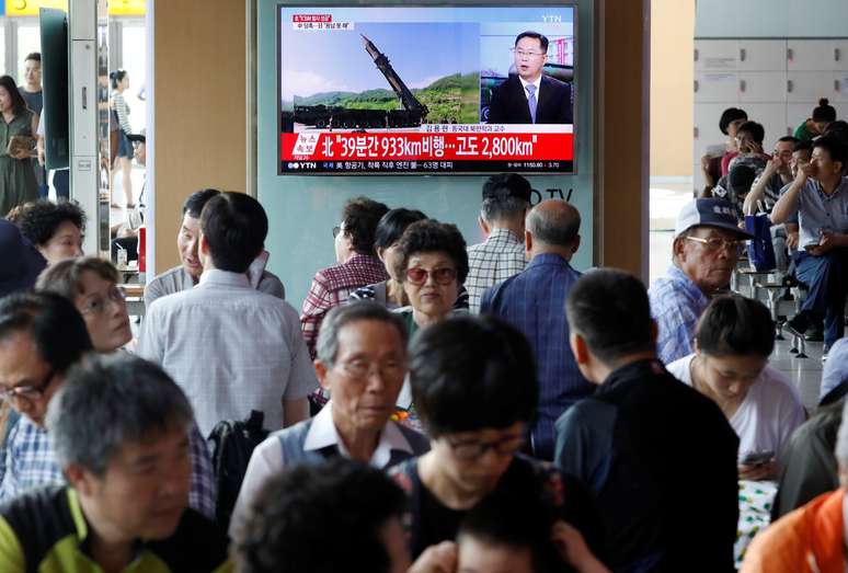 Caminhão adquirido pela Coreia do Norte para carregar toras de madeira pode ter sido convertido para uso militar