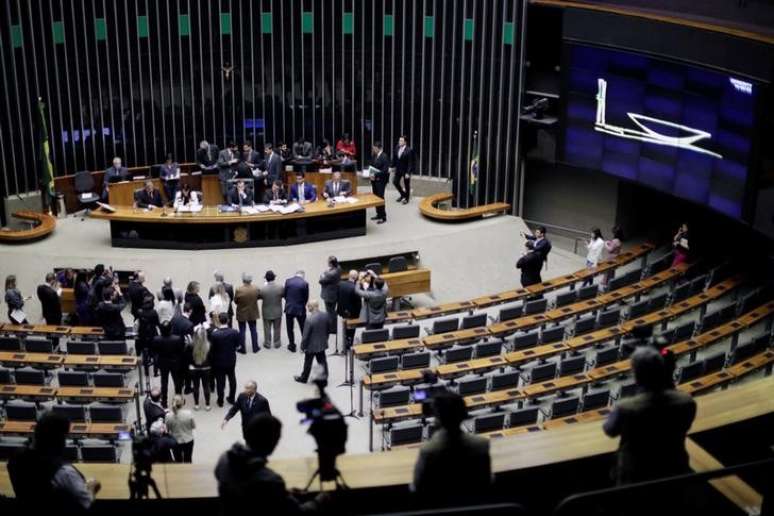 Plenário da Câmara dos Deputados em Brasília
