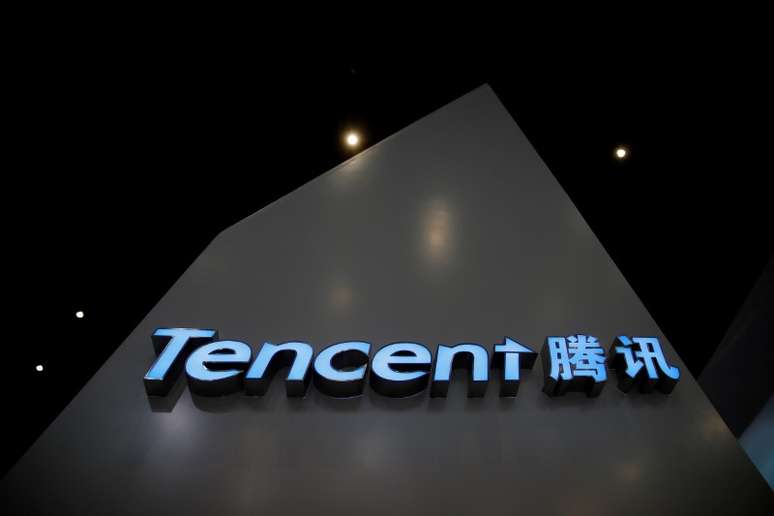 Logo da Tencent na World Internet Conference na China
16/11/2016 REUTERS/Aly Song