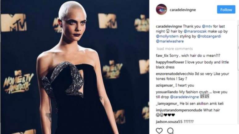 Cara Delevingne se tonou uma musa da moda e do cinema. E também cobra para publicar conteúdo no Instagram