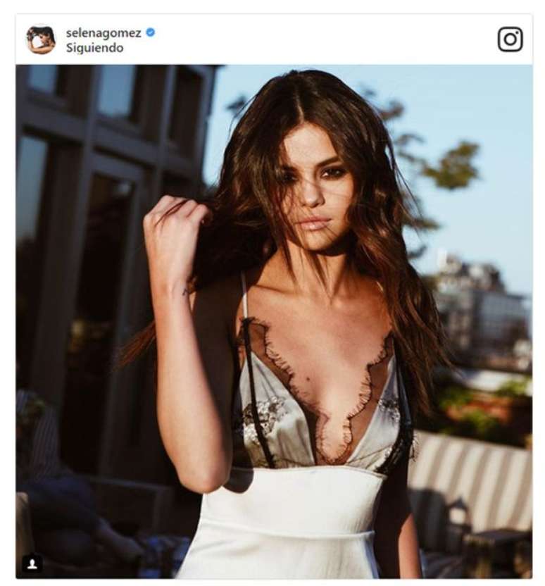 Muitos chamam Selena de "rainha do Instagram"