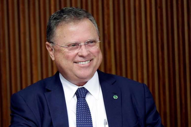 Ministro da Agricultura, Blairo Maggi, durante reunião no Palácio do Planalto, em Brasília, Brasil
19/3/2017 REUTERS/Ueslei Marcelino