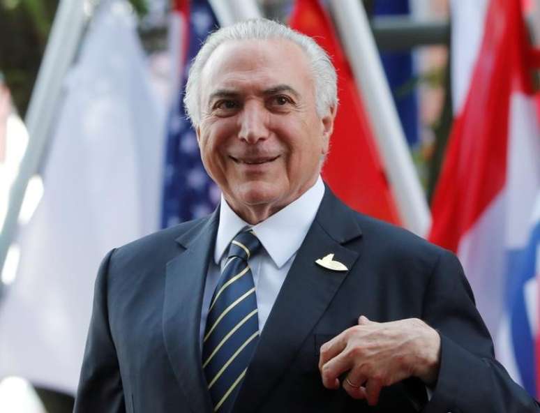Presidente Michel Temer durante cúpula do G20 em Hamburgo
07/07/2017 REUTERS/Wolfgang Rattay