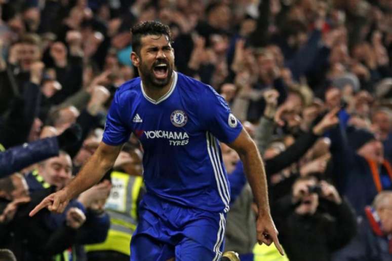 Diego Costa tem contrato com o Chelsea até junho de 2019 (Foto: Ian KINGTON / AFP)
