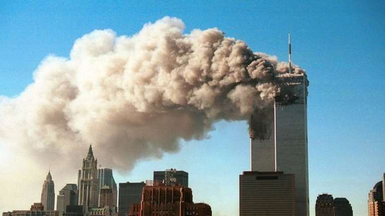 Ataque de 11 de Setembro no World Trade Center, em Nova York