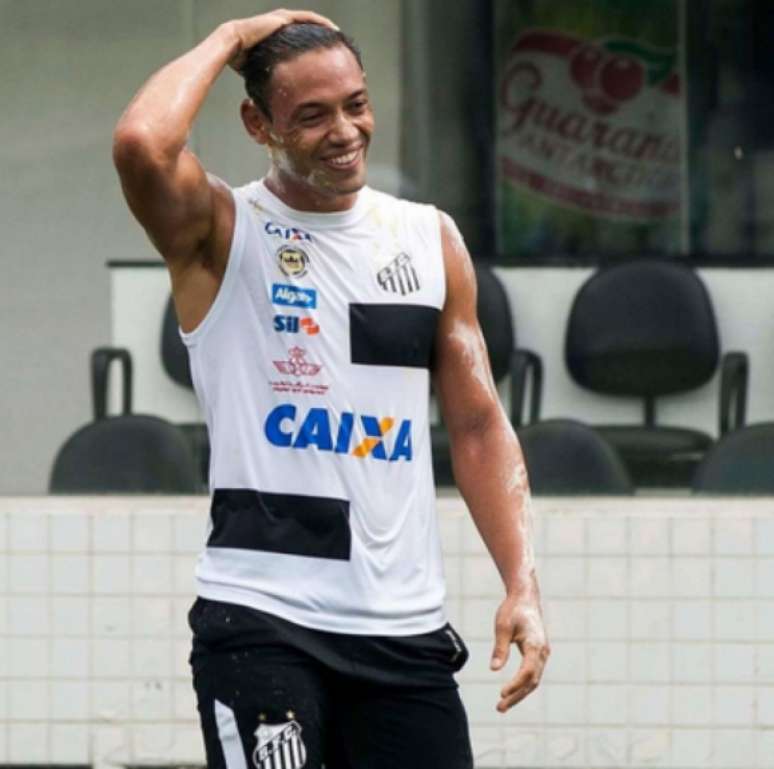Sem jogar no Santos há um mês por lesão, o atacante Ricardo Oliveira pode reforçar o Inter em 2018