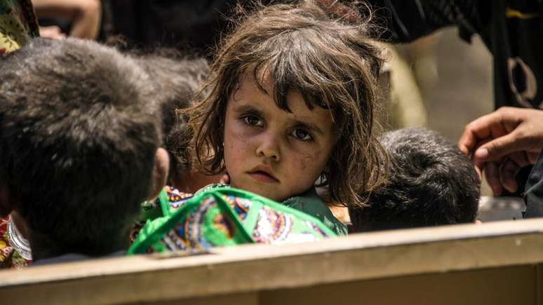 Crian&ccedil;a em Mossul