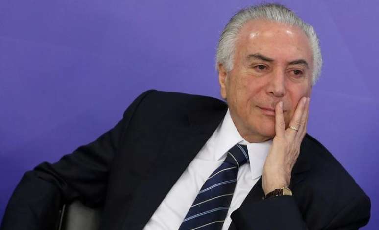 Presidente Michel Temer durante cerimônia no Palácio do Planalto, em Brasília 06/07/2017 REUTERS/Adriano Machado