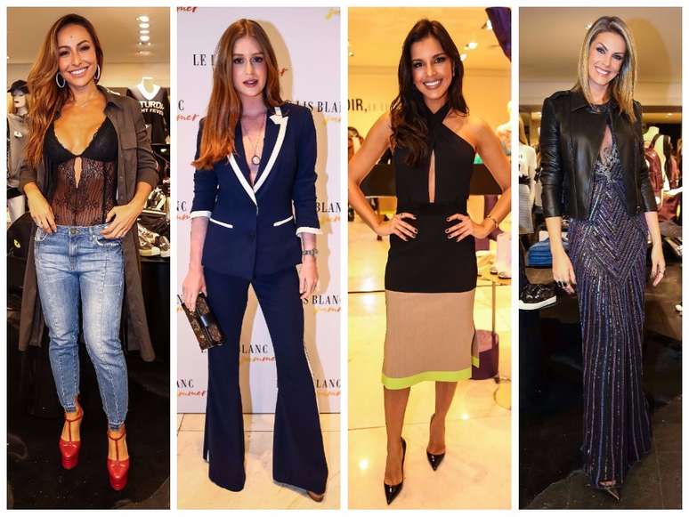 Famosas em evento da Le Lis Blanc (Fotos: Raphael Castello/AgNews)